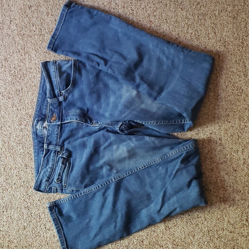 G.H. Bass & Co. Mid-Rise Skinny Jeans, Medium Wash, Size 2